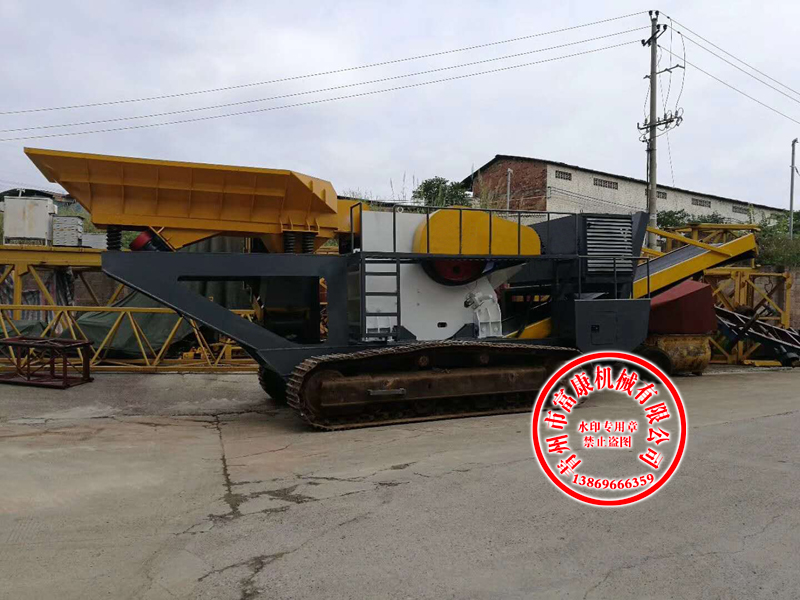 建筑垃圾移動破碎站 建筑垃圾移動破碎站