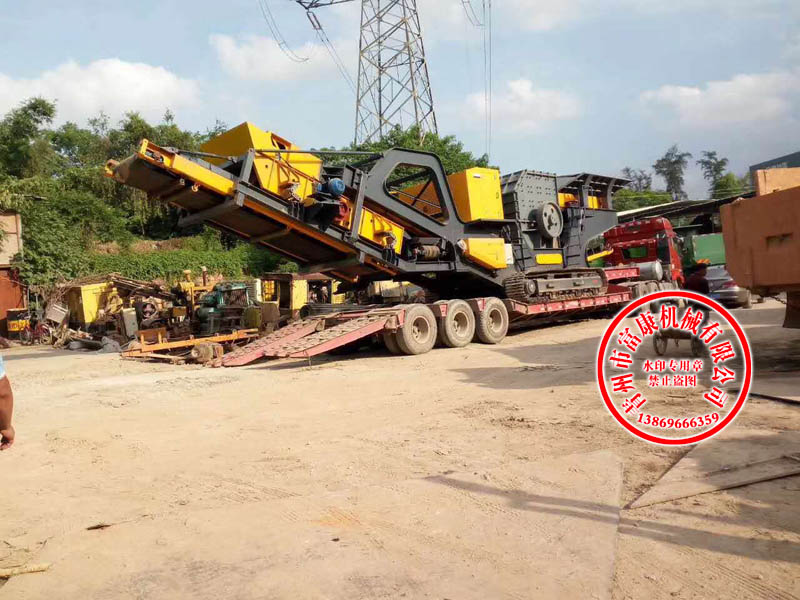 建筑垃圾移動(dòng)破碎站