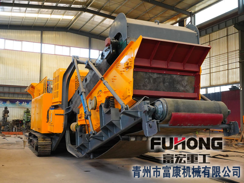 建筑垃圾移動(dòng)破碎站