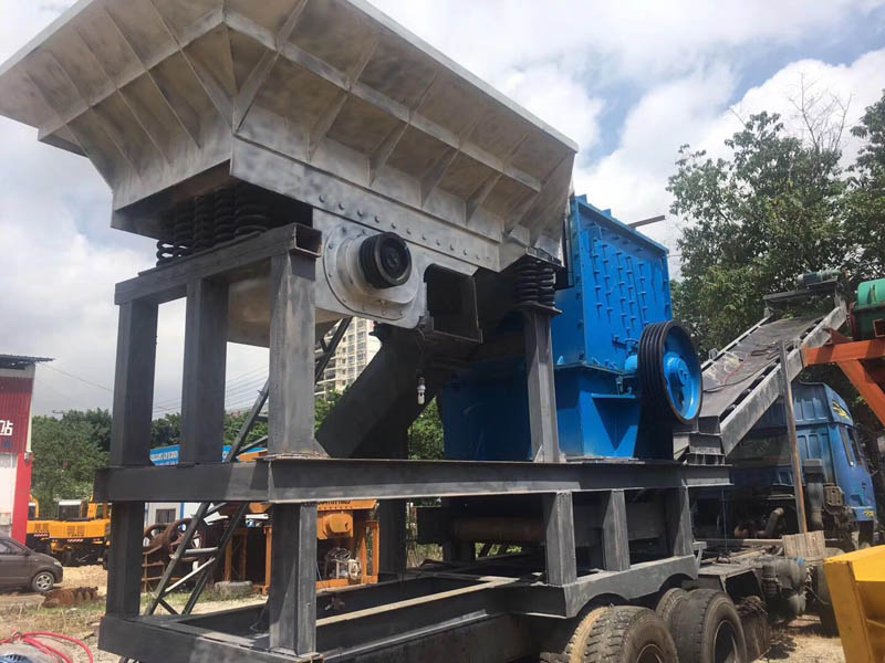 車(chē)載輪胎移動(dòng)破碎站 車(chē)載輪胎移動(dòng)破碎站